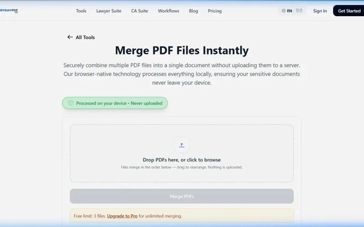 EverydayPDF Merge and organize PDFs